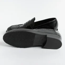 Anna F. Loafers*Anna F - Loafer - 1605 - Leather - Black
