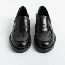 Anna F. Loafers*Anna F - Loafer - 1605 - Leather - Black