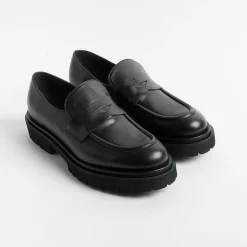 Anna F. Loafers*Anna F - Loafer - 1438 - Leather - Black