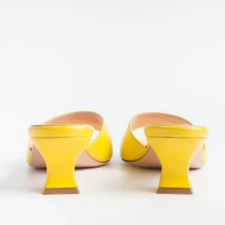 Anna F. Mules* - Mules - 3241 - Yellow Chiffon