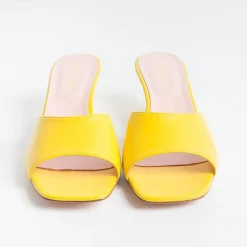 Anna F. Mules* - Mules - 3241 - Yellow Chiffon