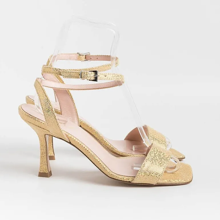 Anna F. Sandals With Heel* - Sandals With Heels - 3687 - Platinum Iris