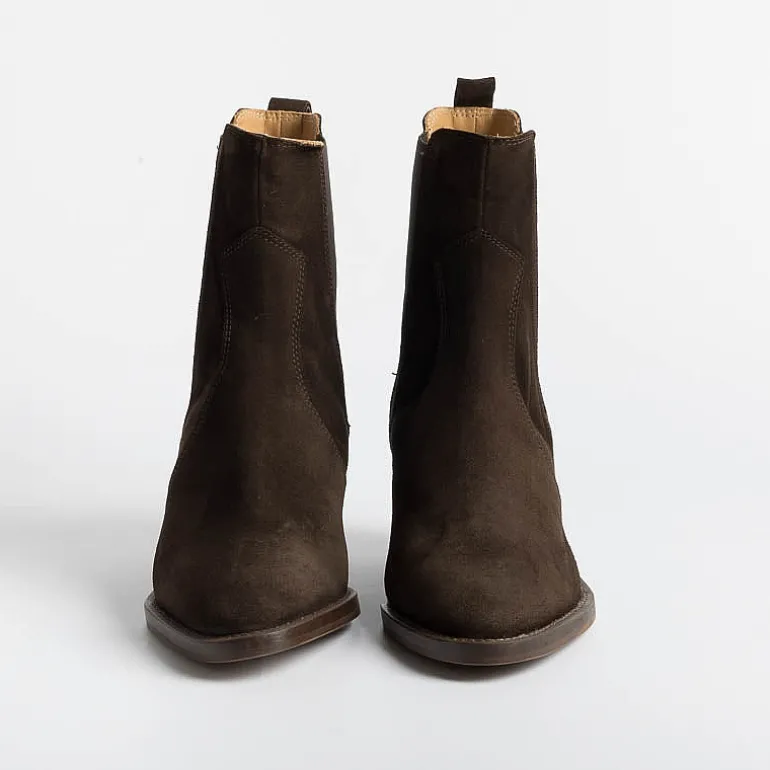 Anna F. Texans*Anna F - Texan - 9690 - Dark Brown Velor