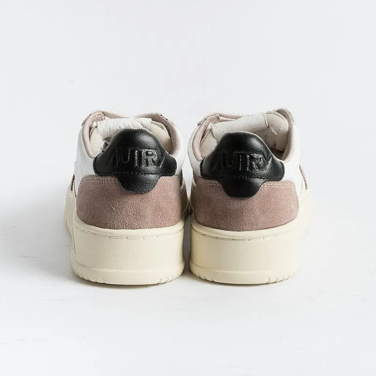 AUTRY - Collezione donna Sneakers*Autry - Aulw Gs20 - Sneakers - Low Wom Suede Leat - White Dove Black