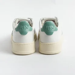 AUTRY - Collezione donna Sneakers*Autry - Aulw Ll56 - Sneakers Low Wom All Leat - White Green Malachite