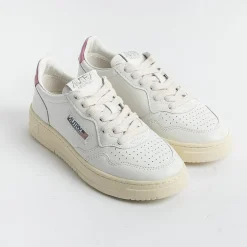 AUTRY - Collezione donna Sneakers*Autry - Aulw Ll55 -Sneakers Low Wom All Leat - Mauve White