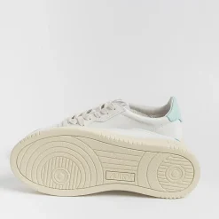 AUTRY - Collezione donna Sneakers*Autry - Aulw Ll49 -Sneakers Low Wom All Leat - White Turquoise