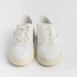 AUTRY - Collezione donna Sneakers*Autry - Aulw Ll49 -Sneakers Low Wom All Leat - White Turquoise