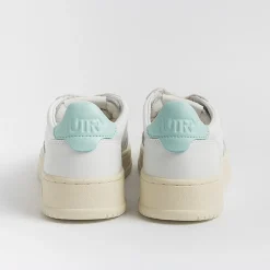 AUTRY - Collezione donna Sneakers*Autry - Aulw Ll49 -Sneakers Low Wom All Leat - White Turquoise
