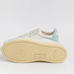 AUTRY - Collezione donna Sneakers*Autry - Aulw Sl02 - Sneakers Low Wom Suede Leat - White Turquoise