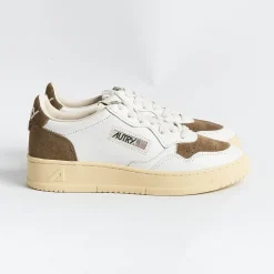 AUTRY - Collezione donna Sneakers*Autry - Aulw Sl06 - Sneakers - Low Wom Suede Leat - White Cigar