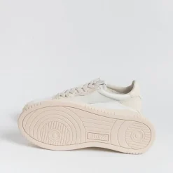 AUTRY - Collezione donna Sneakers*Autry - Aulw Wb28 - Sneakers Low Wom Leat - White Light Pink