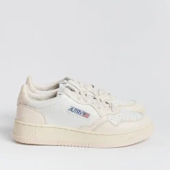 AUTRY - Collezione donna Sneakers*Autry - Aulw Wb28 - Sneakers Low Wom Leat - White Light Pink