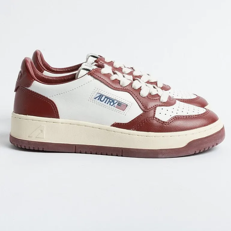 AUTRY - Collezione donna Sneakers*Autry - Aulw Wb35 -Sneakers Low Wom Leat - White Syrah