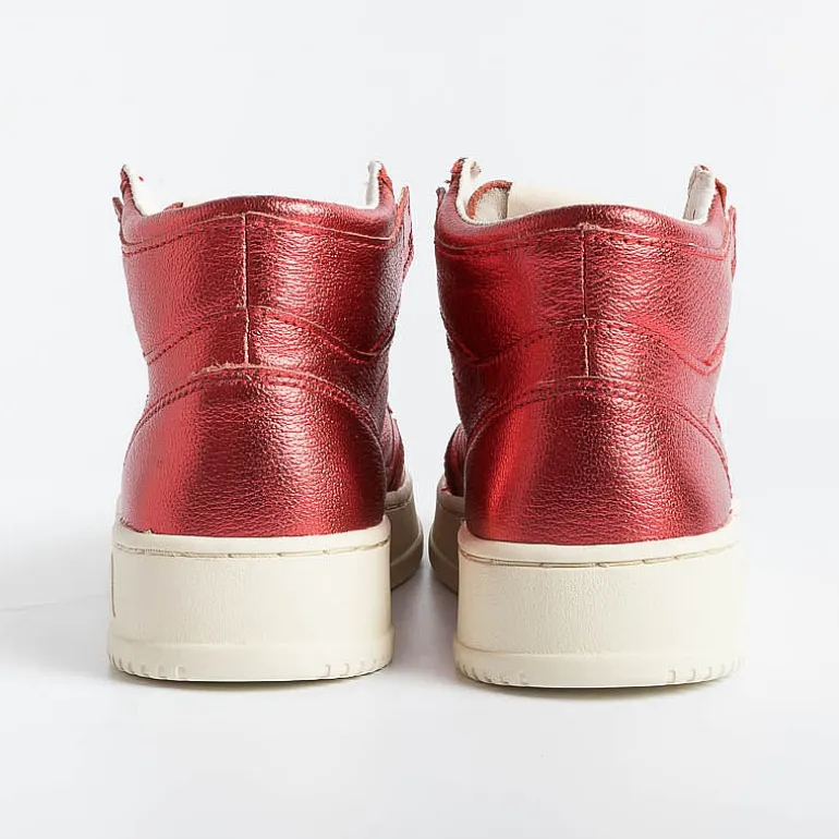 AUTRY - Collezione donna Sneakers*Autry - Aumw Gm06 - Sneakers Mid Wom Goat - Metal Red