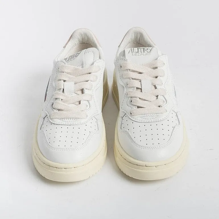 AUTRY - Collezione donna Sneakers*Autry - Sneakers Kulk Ll16 - Low Kid - Leath/Leat - White Pink