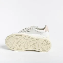 AUTRY - Collezione donna Sneakers*Autry - Sneakers Kulk Ll16 - Low Kid - Leath/Leat - White Pink