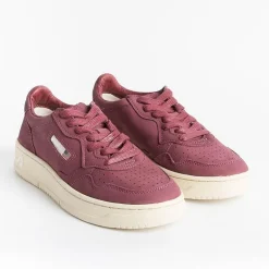 AUTRY - Collezione donna Sneakers*Autry Aulw Nn04 - Low Wom Nabuck Sneakers - Bordeaux