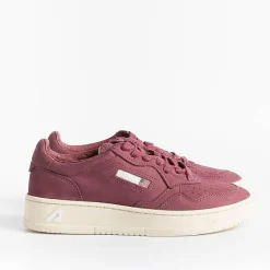 AUTRY - Collezione donna Sneakers*Autry Aulw Nn04 - Low Wom Nabuck Sneakers - Bordeaux