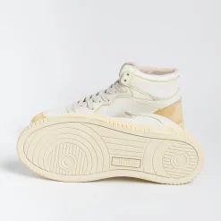 AUTRY - Collezione donna Sneakers*Autry Avmw Yl01 - Sneakers Mid Wom Leat/Leat - Super Vintage - White