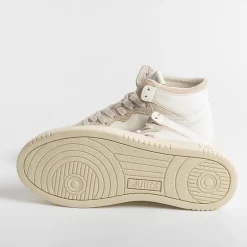 AUTRY - Collezione donna Sneakers*Autry Gs04 - Sneakers Mid Wom Goat/Suede - White