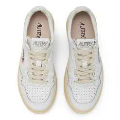 AUTRY - Collezione uomo Sneakers*Autry Ll21 - Sneakers Low Man All Leat - White/Red