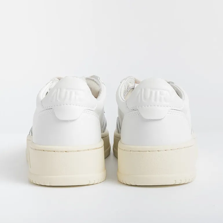AUTRY - Collezione donna Sneakers*Autry Ll15 - Sneakers Low Wom All Leat - White/White