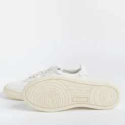 AUTRY - Collezione donna Sneakers*Autry Ll15 - Sneakers Low Wom All Leat - White/White