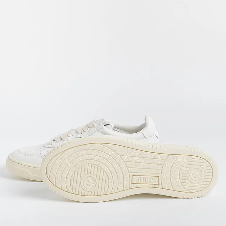 AUTRY - Collezione donna Sneakers*Autry Ll15 - Sneakers Low Wom All Leat - White/White