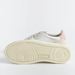 AUTRY - Collezione donna Sneakers*Autry Ls37- Sneakers Low Wom Leat/Suede - White/Powder