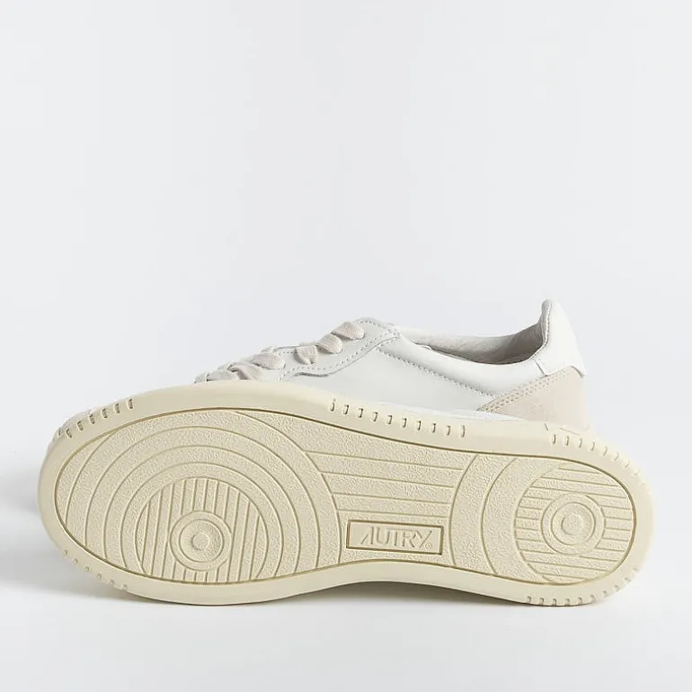 AUTRY - Collezione uomo Sneakers*Autry Sneakers Aulm Ls33 - Low Man Leat/Suede - White/ White