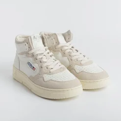 AUTRY - Collezione uomo Sneakers*Autry Sneakers Aumm Gs04 - Mid Man Goat/Suede - White