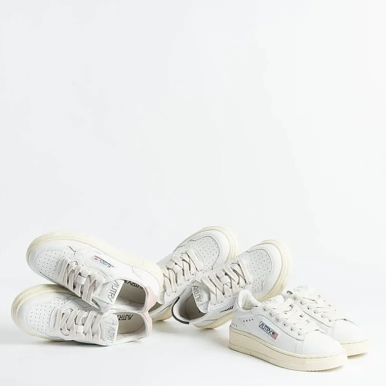 AUTRY - Collezione donna Sneakers*Autry -Sneakers Kulk Ll15 - Low Kid - Leath/Leat - White White