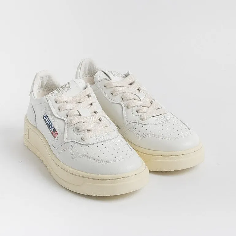 AUTRY - Collezione donna Sneakers*Autry -Sneakers Kulk Ll15 - Low Kid - Leath/Leat - White White