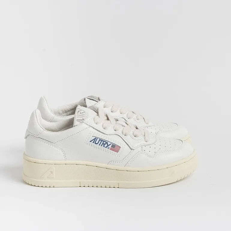 AUTRY - Collezione donna Sneakers*Autry -Sneakers Kulk Ll15 - Low Kid - Leath/Leat - White White