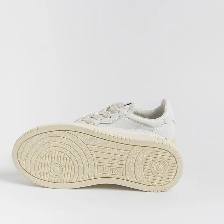 AUTRY - Collezione donna Sneakers*Autry -Sneakers Kulk Ll15 - Low Kid - Leath/Leat - White White