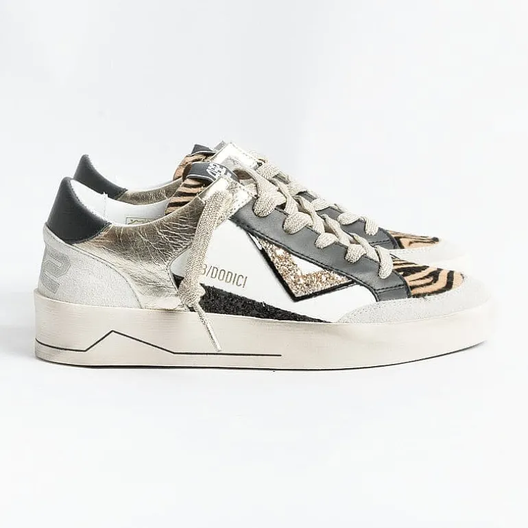 4B12 Sneakers* - Sneakers - Kyle D848 - Black Zebra