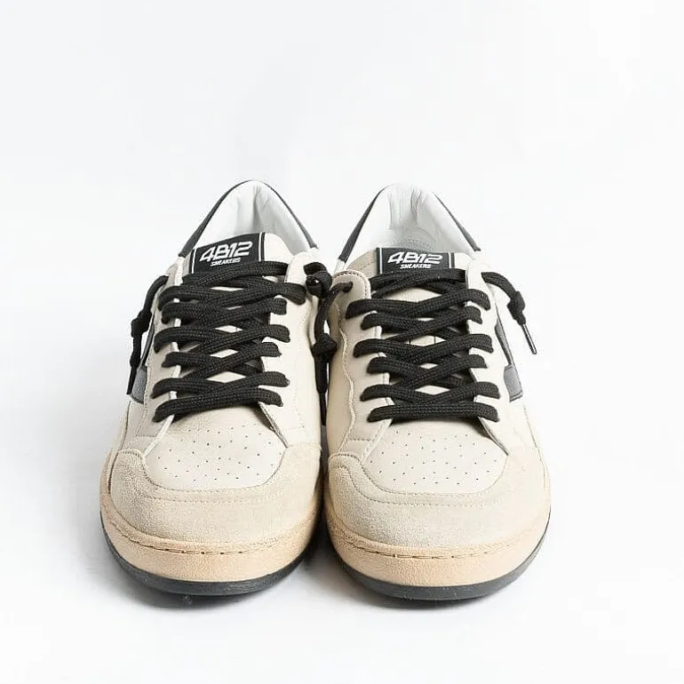 4B12 - COLLEZIONE UOMO Sneakers*4B12 - Sneakers - Play U40 - Cream Black