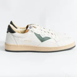 4B12 - COLLEZIONE UOMO Sneakers*4B12 - Sneakers - Play U48 - White Black Dark Green