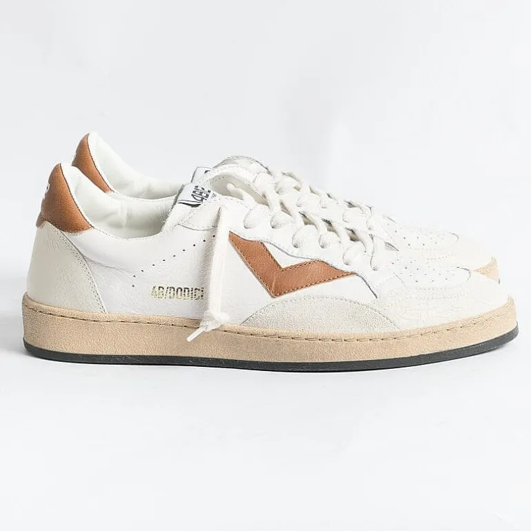 4B12 - COLLEZIONE UOMO Sneakers*4B12 - Sneakers - Play U41 - White Leather