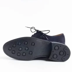 BERWICK 1707 - Collezione Donna Derby And Oxford Shoes*Berwick 1707 - Lace Up 116 - Smooth Derby - Blue Suede