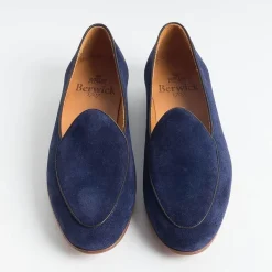 BERWICK 1707 - Collezione Donna Loafers*Berwick 1707 - Woman Loafer 170 - Blue Suede