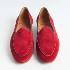 BERWICK 1707 - Collezione Donna Loafers*Berwick 1707 - Woman Loafer 170 - Pomegranate Suede