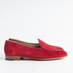 BERWICK 1707 - Collezione Donna Loafers*Berwick 1707 - Woman Loafer 170 - Pomegranate Suede