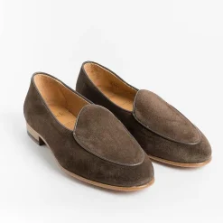 BERWICK 1707 - Collezione Donna Loafers*Berwick 1707 - Woman Loafer 170 - Dark Brown Suede