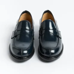 BERWICK 1707 - Collezione Donna Loafers*Berwick 1707 - Woman Moccasin 175 - Rubber Blue