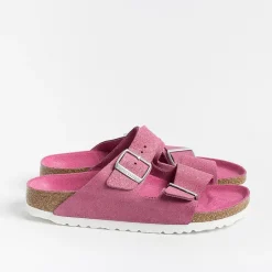 BIRKENSTOCK Low Sandals* - Flat Sandals 1024218 - Arizona Bs - Shimmering Fuchsia