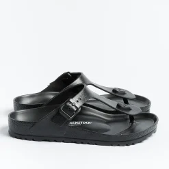 BIRKENSTOCK Low Sandals* - Flat Sandals - 0128201 - Gizeh Eva - Black