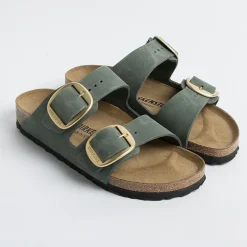 BIRKENSTOCK Low Sandals* - Flat Sandals 1025367 - Arizona Big Buckle - Thyme