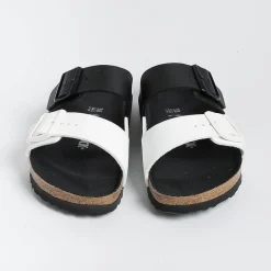 BIRKENSTOCK Low Sandals* - Flat Sandals -1019712 - Arizona Split - Black White